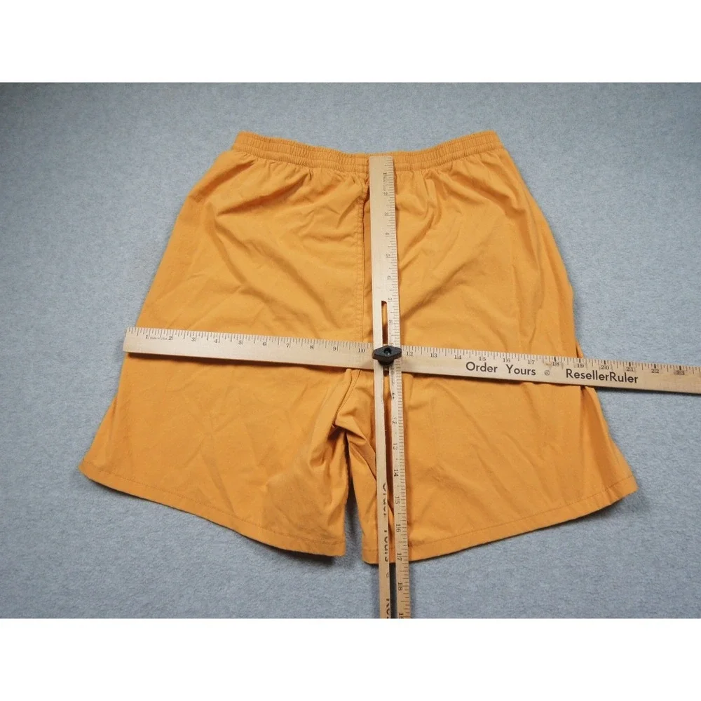 Patagonia Shorts Men Small Orange Baggies 7 Inch Lined Swim Hiking Outdoors